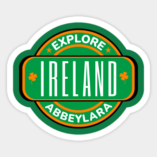 Abbeylara Ireland - Irish Town Sticker